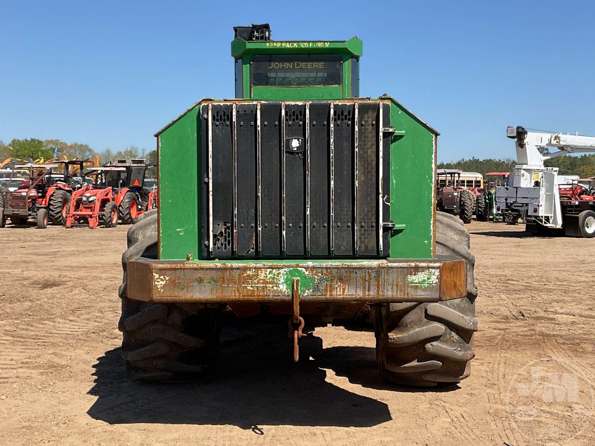 2012 JOHN DEERE 843K FELLER BUNCHER