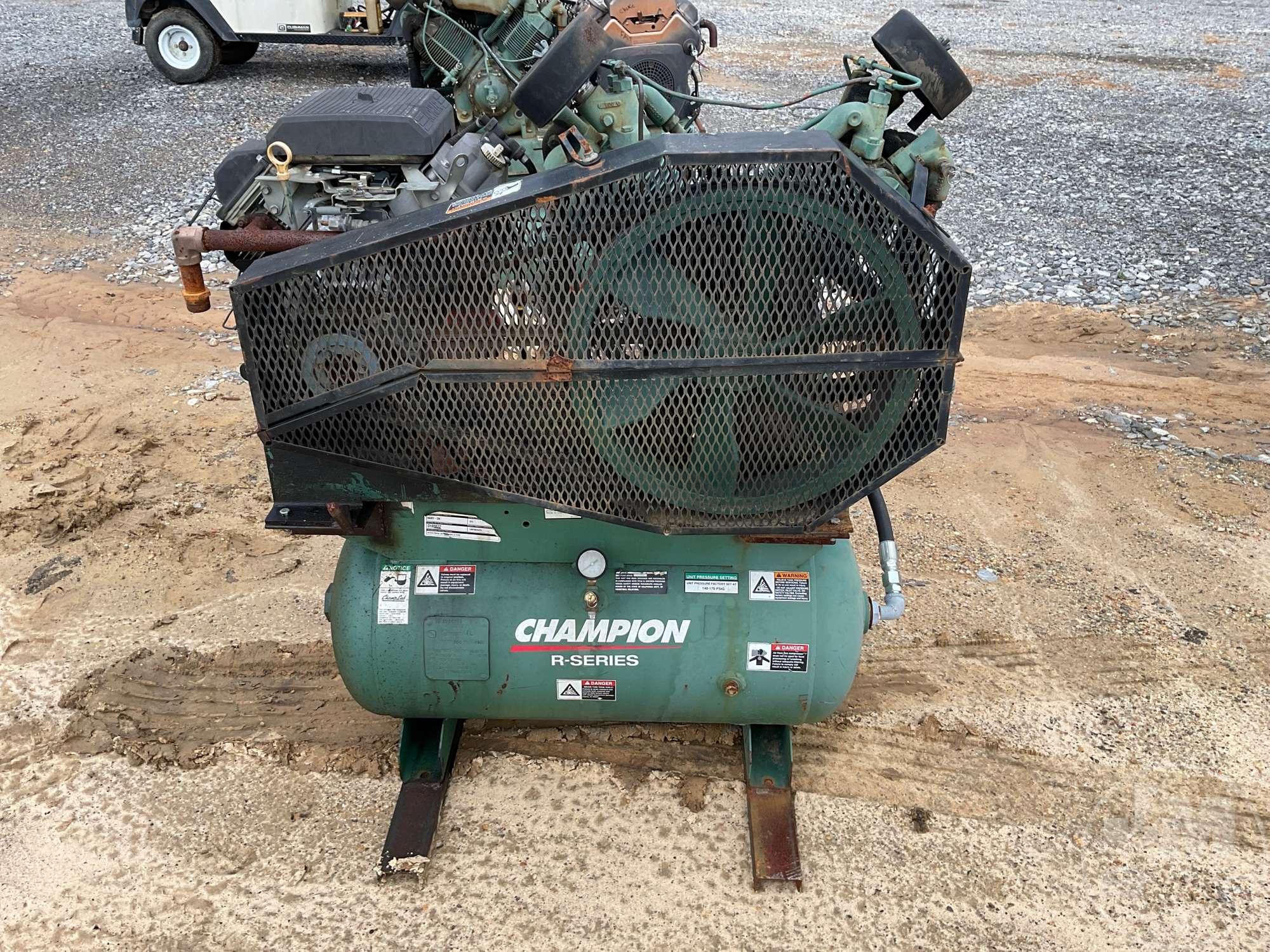 CHAMPION HGR7 SKID MOUNTED AIR COMPRESSOR SN: D189832