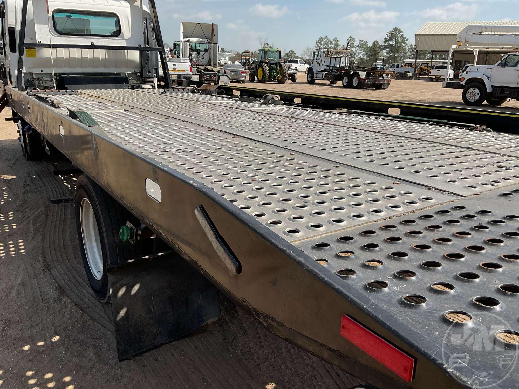 2019 ISUZU NRR SINGLE AXLE ROLLBACK TRUCK VIN: JALE5W161K7302709