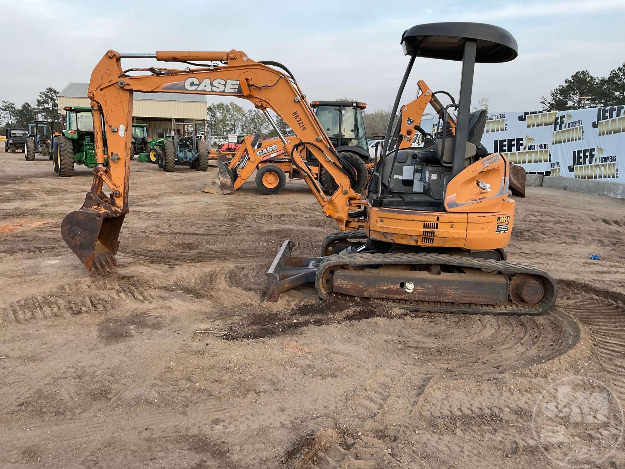 2011 CASE CX36B MINI EXCAVATOR SN: NBTN63219