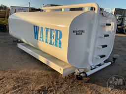 SPLASH 15' WATER TANK KIT SN: 787, 4000 GALLON TANK,