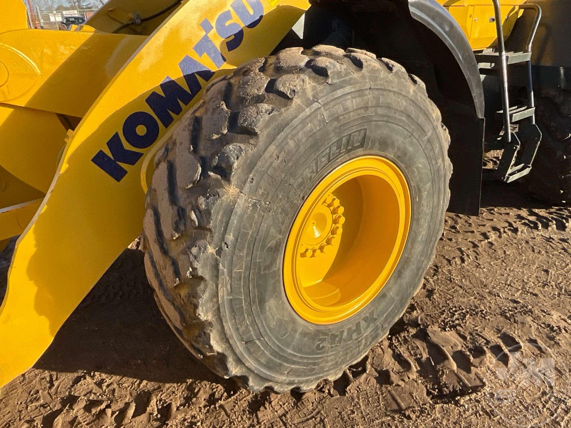 2017 KOMATSU WA320-8 WHEEL LOADER SN: A38107