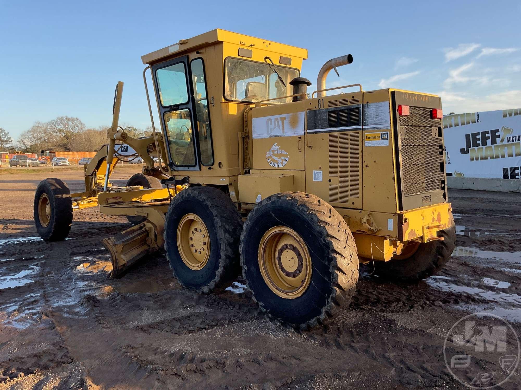 1995 CATERPILLAR 135HC  MOTORGRADER SN: 03YK00081