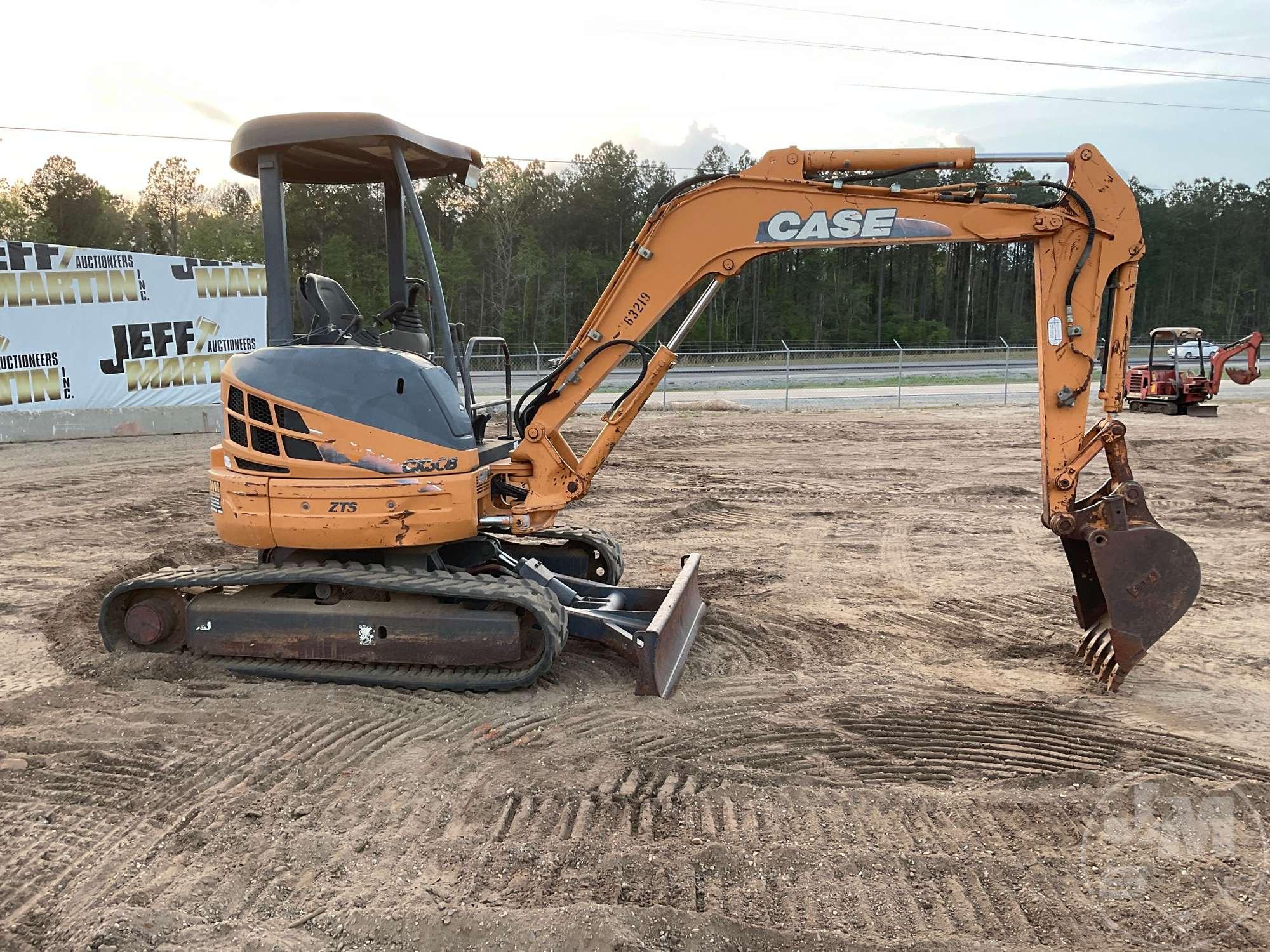 2011 CASE CX36B MINI EXCAVATOR SN: NBTN63219