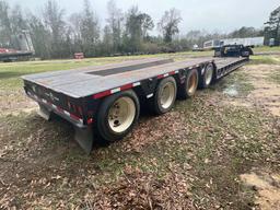 2011 GLOBE TRAILER MANUFACTURING GLOBE TRAILER MANUFACTURING HYDRAULIC RGN LOWBOY TRAILER VIN: 1G9BN