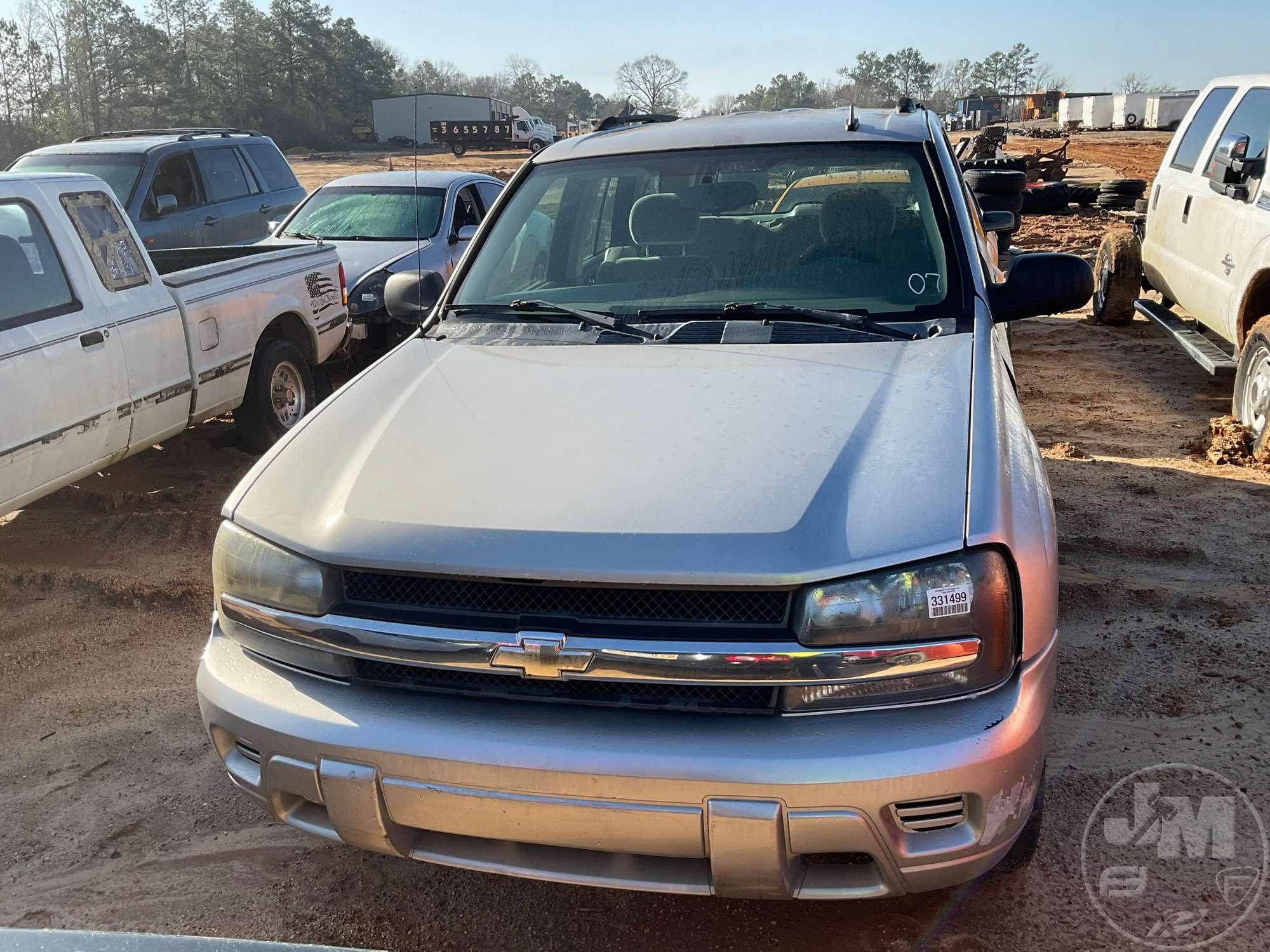 2007 CHEVROLET TRAILBLAZER VIN: 1GNDS13S772259234 SUV