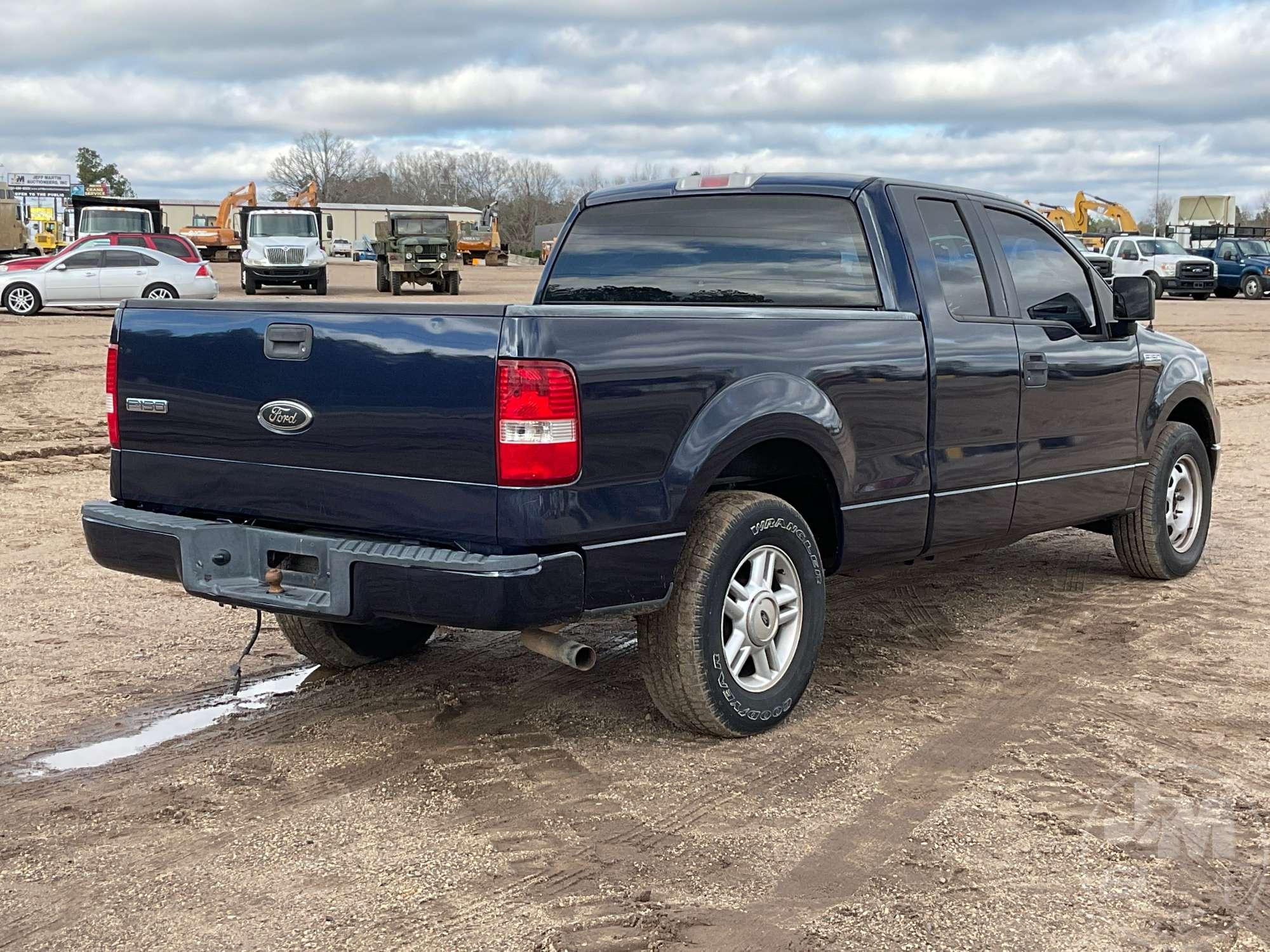 2005 FORD F150 XL TRITON EXTENDED CAB PICKUP VIN: 1FTRX12W05NA14033