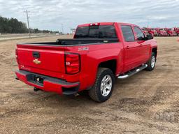 2017 CHEVROLET SILVERADO 1500 LT CREW CAB 4X4 PICKUP VIN: 3GCUKREC2HG241553