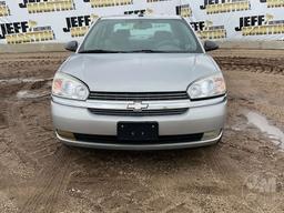 2005 CHEVROLET MALIBU VIN: 1G1ZU54825F245565 2WD