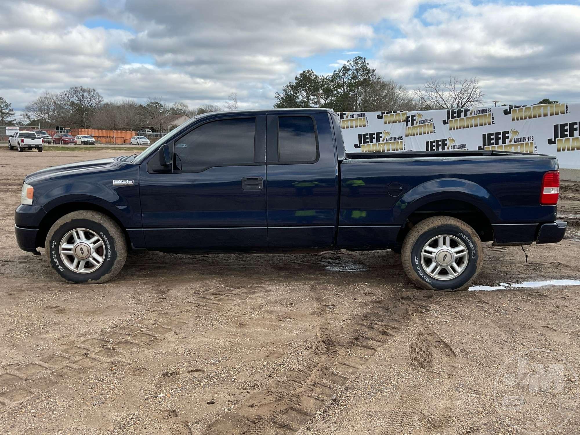 2005 FORD F150 XL TRITON EXTENDED CAB PICKUP VIN: 1FTRX12W05NA14033