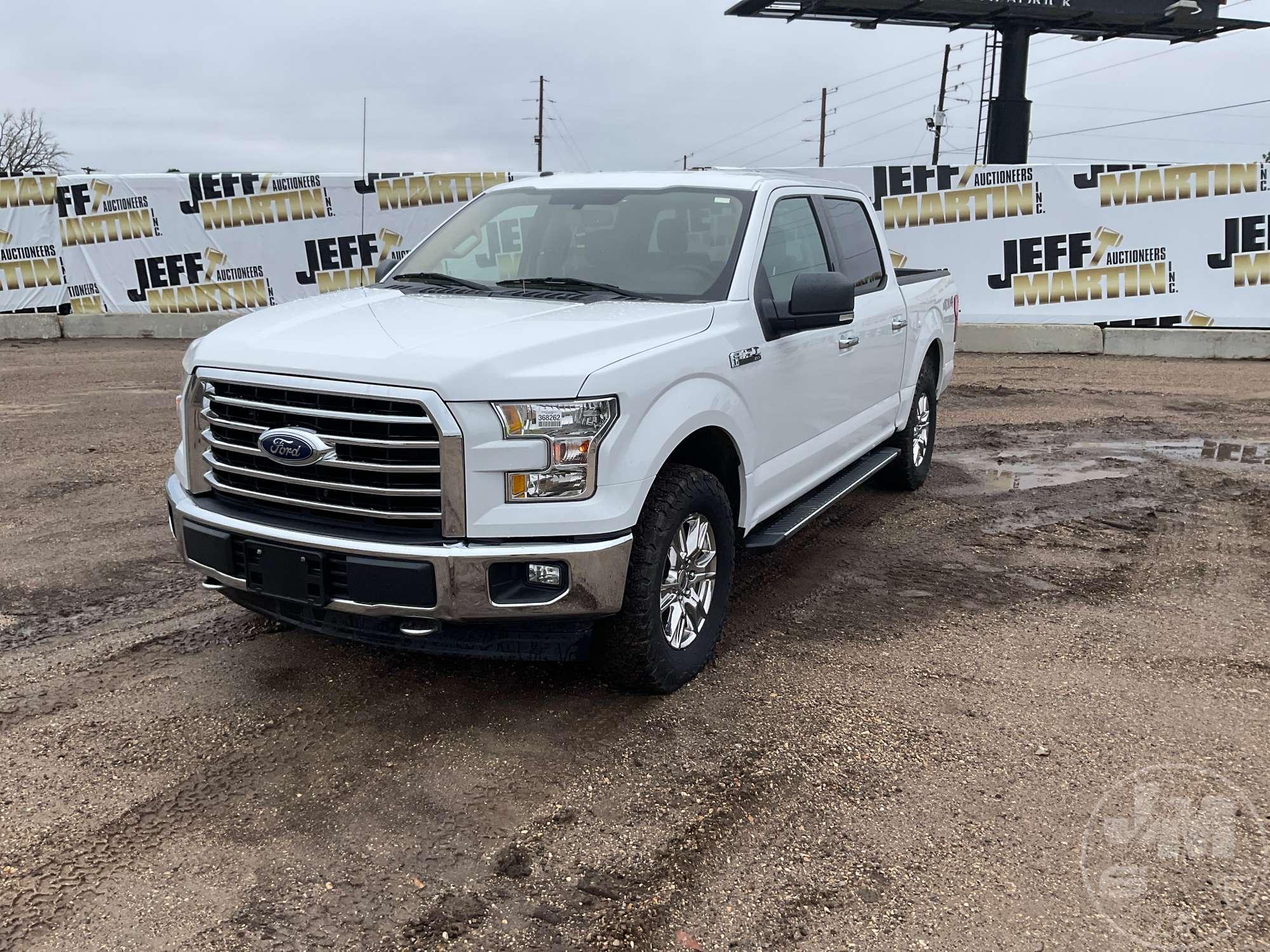 2017 FORD F-150 CREW CAB 4X4 PICKUP VIN: 1FTEW1EF1HFC80690