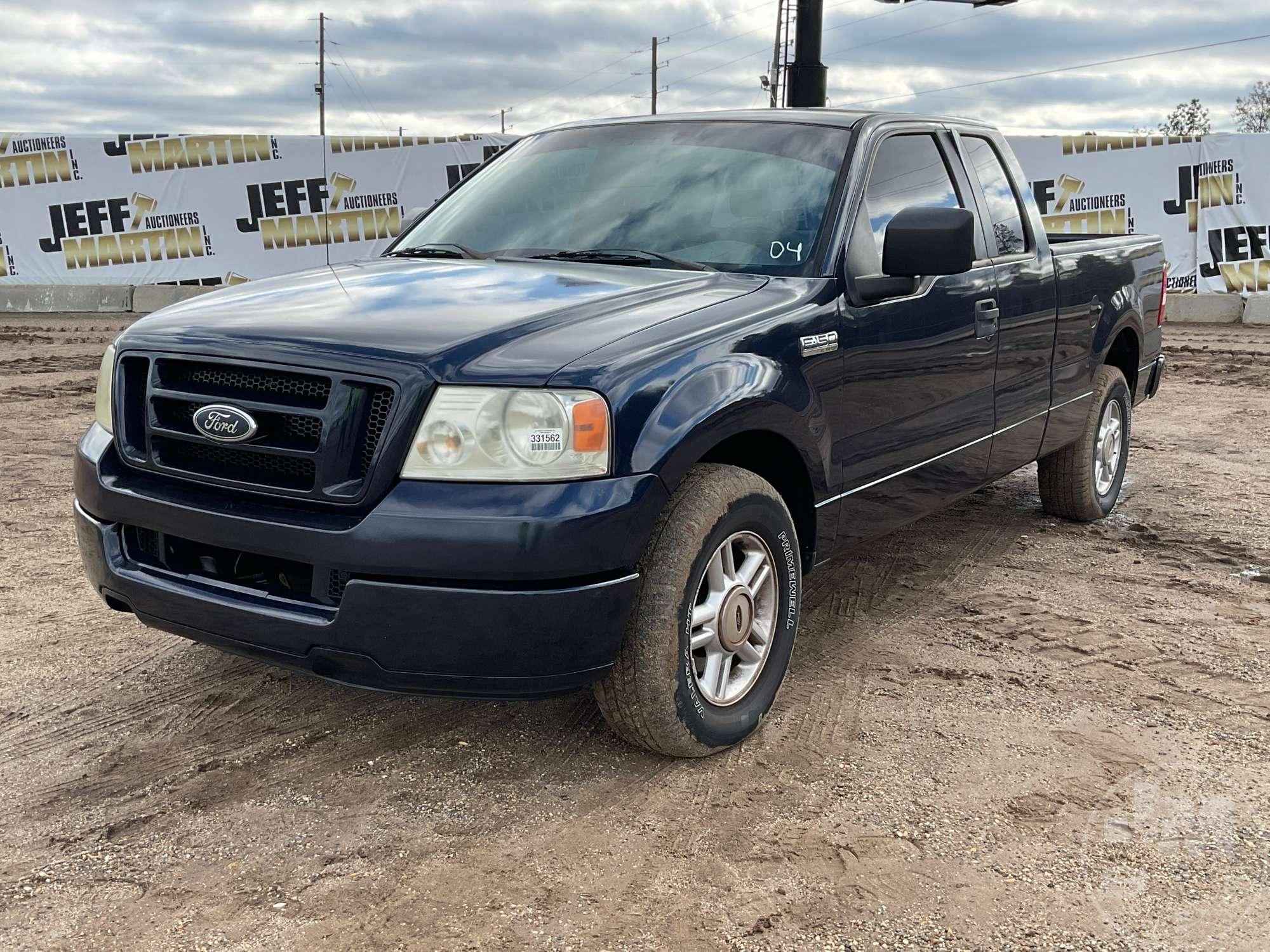 2005 FORD F150 XL TRITON EXTENDED CAB PICKUP VIN: 1FTRX12W05NA14033