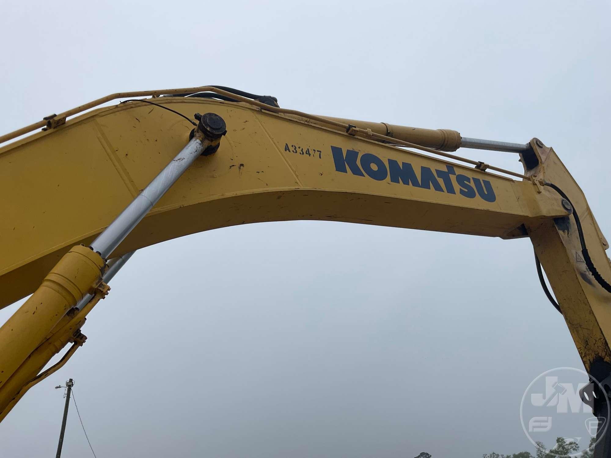 2014 KOMATSU PC360LC-10 HYDRAULIC EXCAVATOR SN: KMTPC242T54A33477