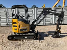 2017 JOHN DEERE 26G MINI EXCAVATOR SN: 1FF026GXPGK262451