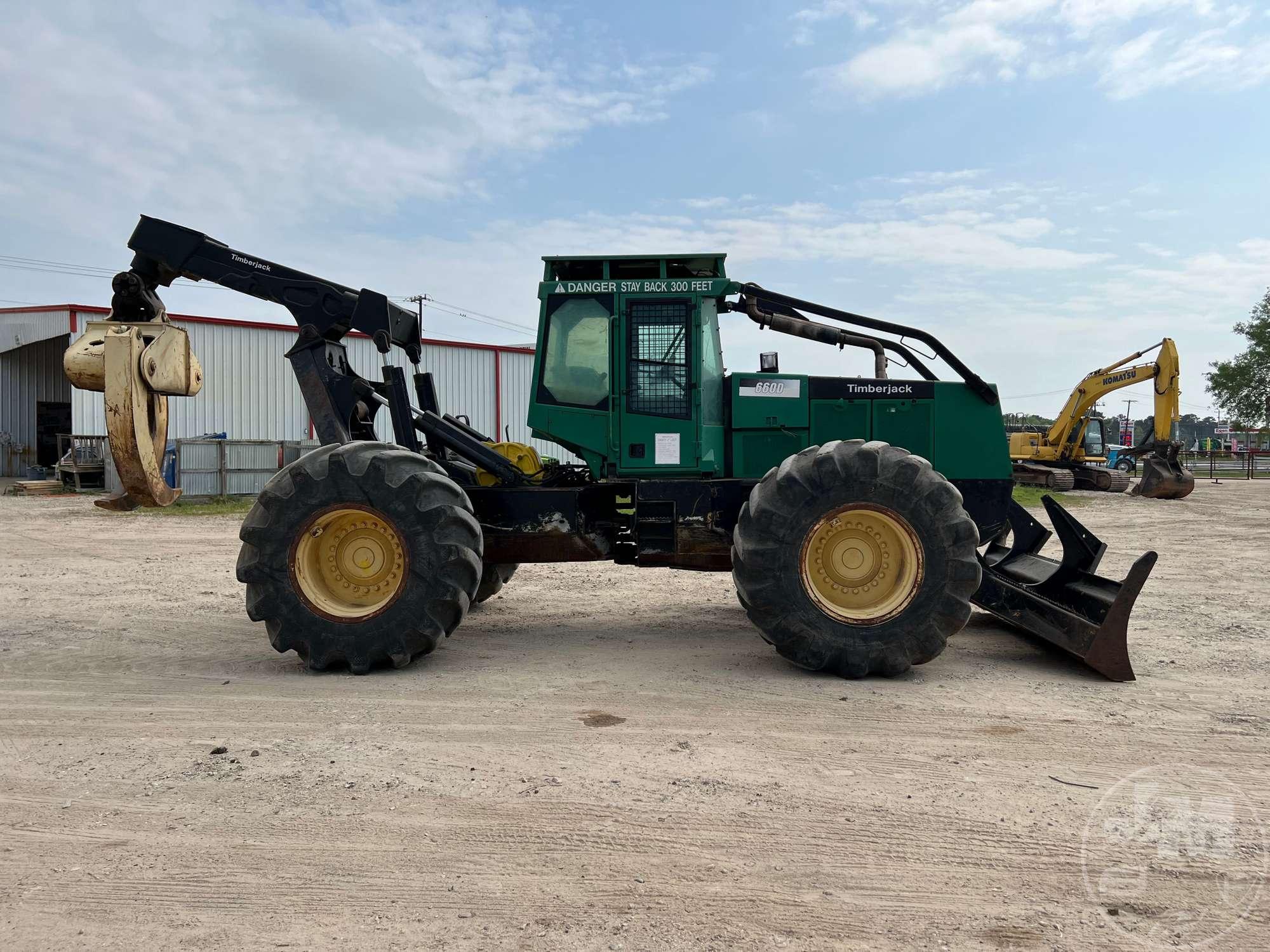 2006 TIMBERJACK 660DG SN: WC660DG001342 SKIDDER