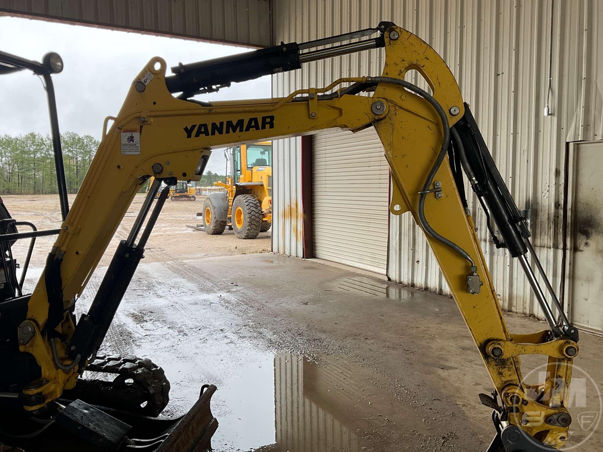 2019 YANMAR VIO25-6A MINI EXCAVATOR SN: AF784