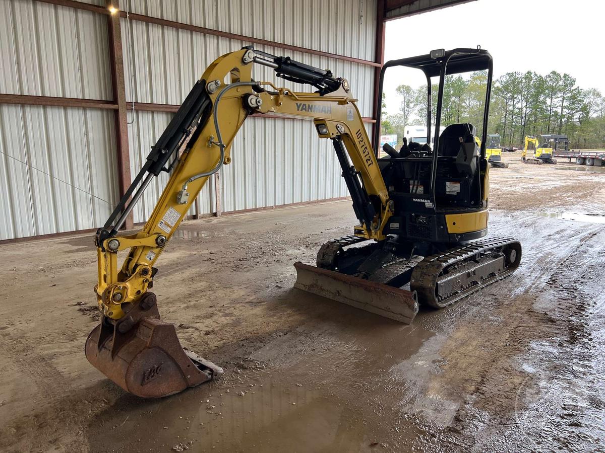 2019 YANMAR VIO25-6A MINI EXCAVATOR SN: AF778