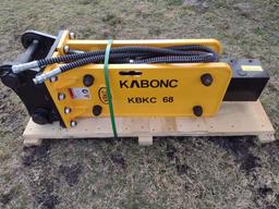 UNUSED 2022 KBKC KBKC68 SN: HH262840 HYDRAULIC BREAKER HAMMER