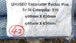 (UNUSED) EXCAVATOR BUCKET PINS