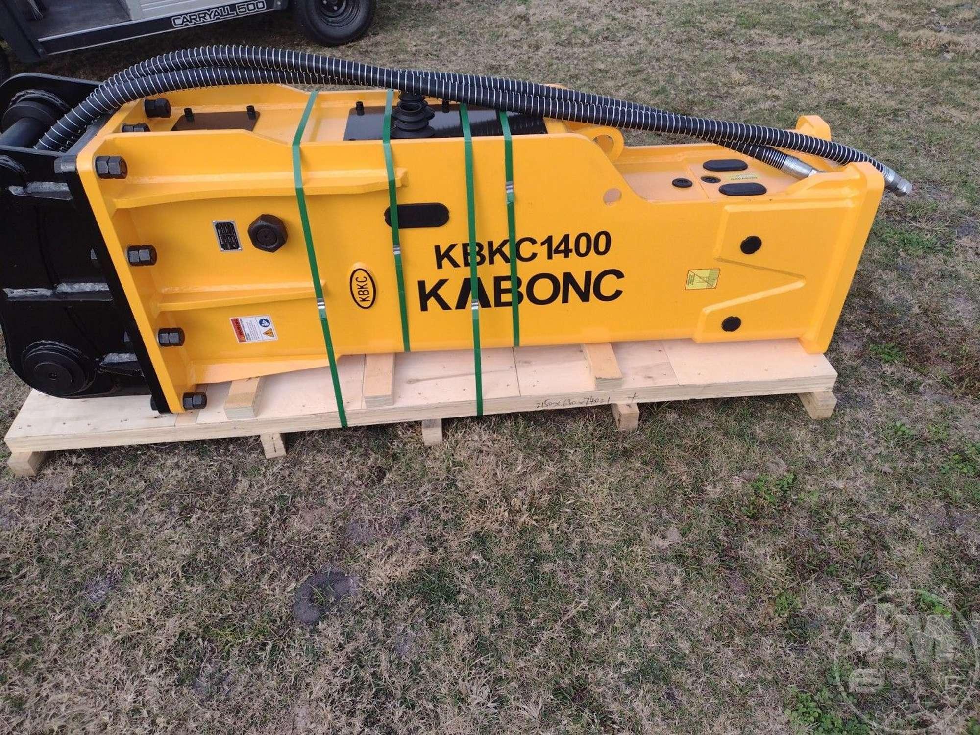 UNUSED 2022 KBKC KBKC140 SN: HH262975 HYDRAULIC BREAKER HAMMER