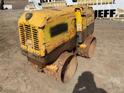 2010 WACKER NEUSON RTSC2 WALK BEHIND TANDEM VIBRATORY COMPACTOR SN: 5897677