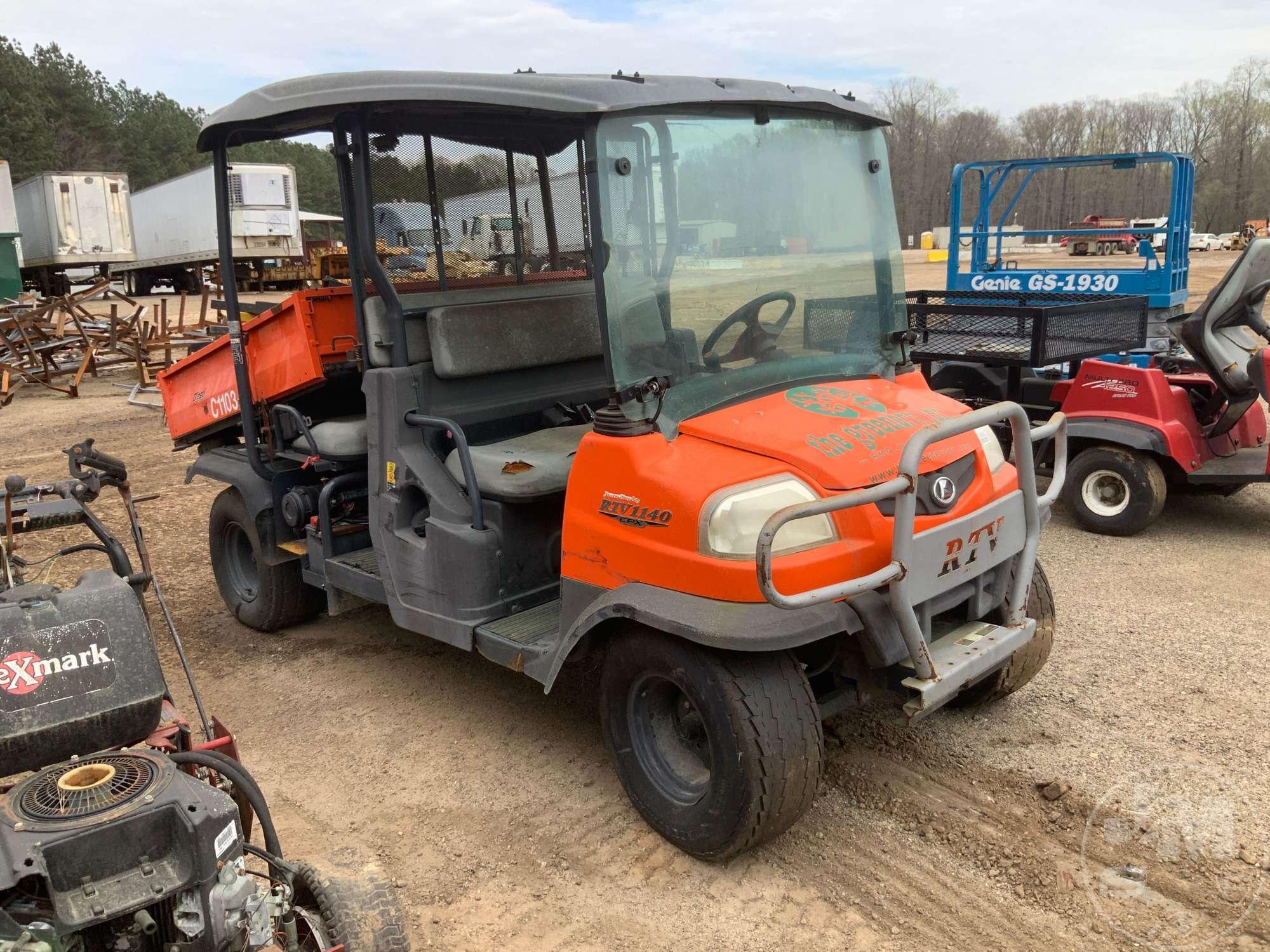 KUBOTA RTV1140 SN: 35005