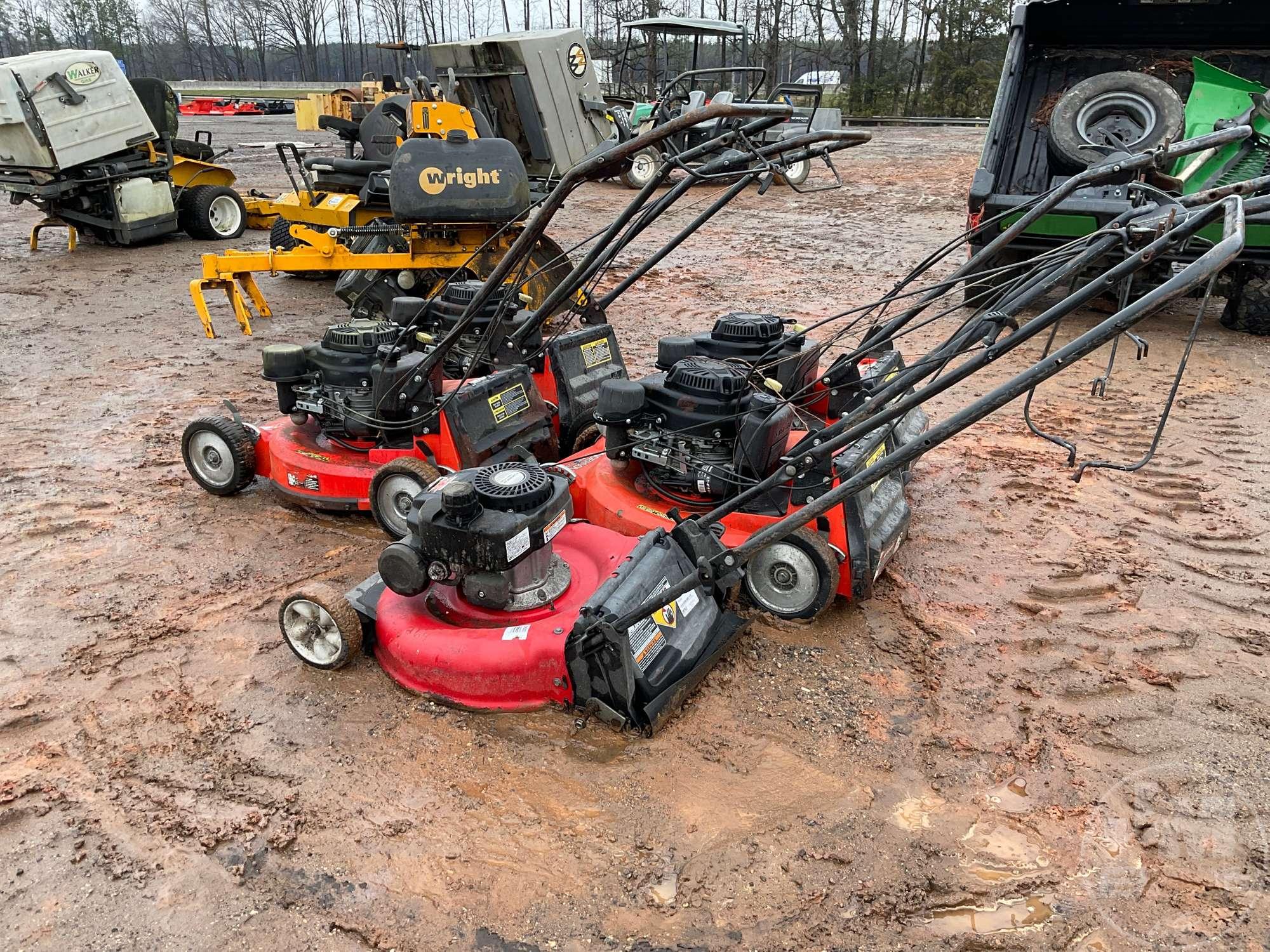 QTY OF (5) PUSH MOWERS