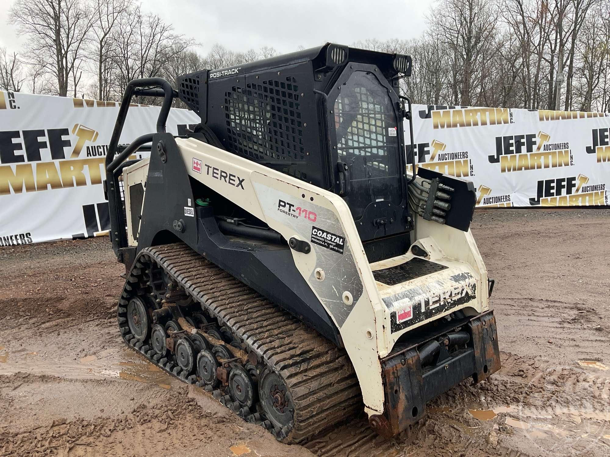 2015 TEREX MODEL PT110F MULTI TERRAIN LOADER SN: ASVPT110C5WF00601 CAB