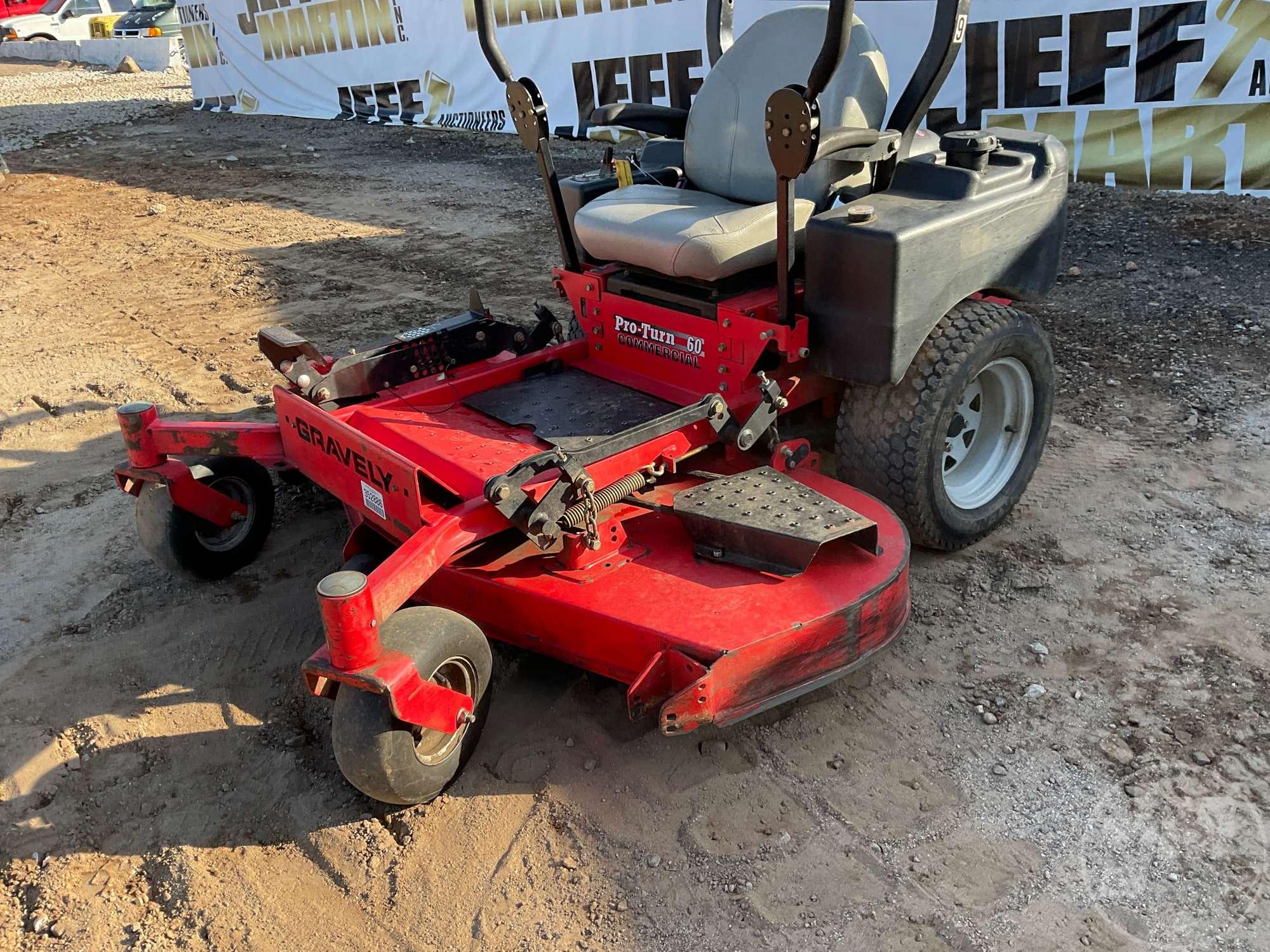 GRAVELY 991203 ZERO TURN SN: 030480