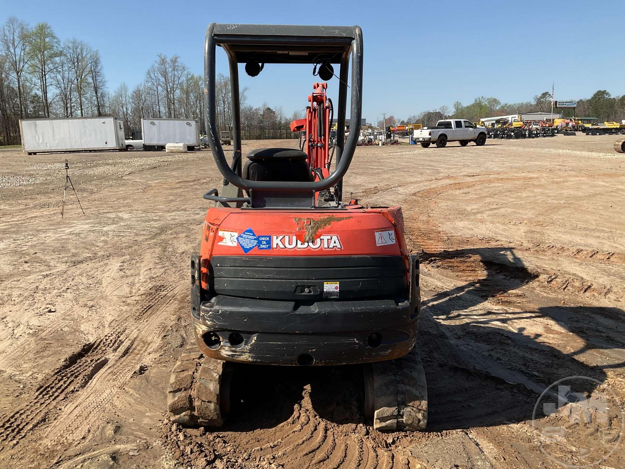 2022 KUBOTA KX71-3S MINI EXCAVATOR SN: 20777