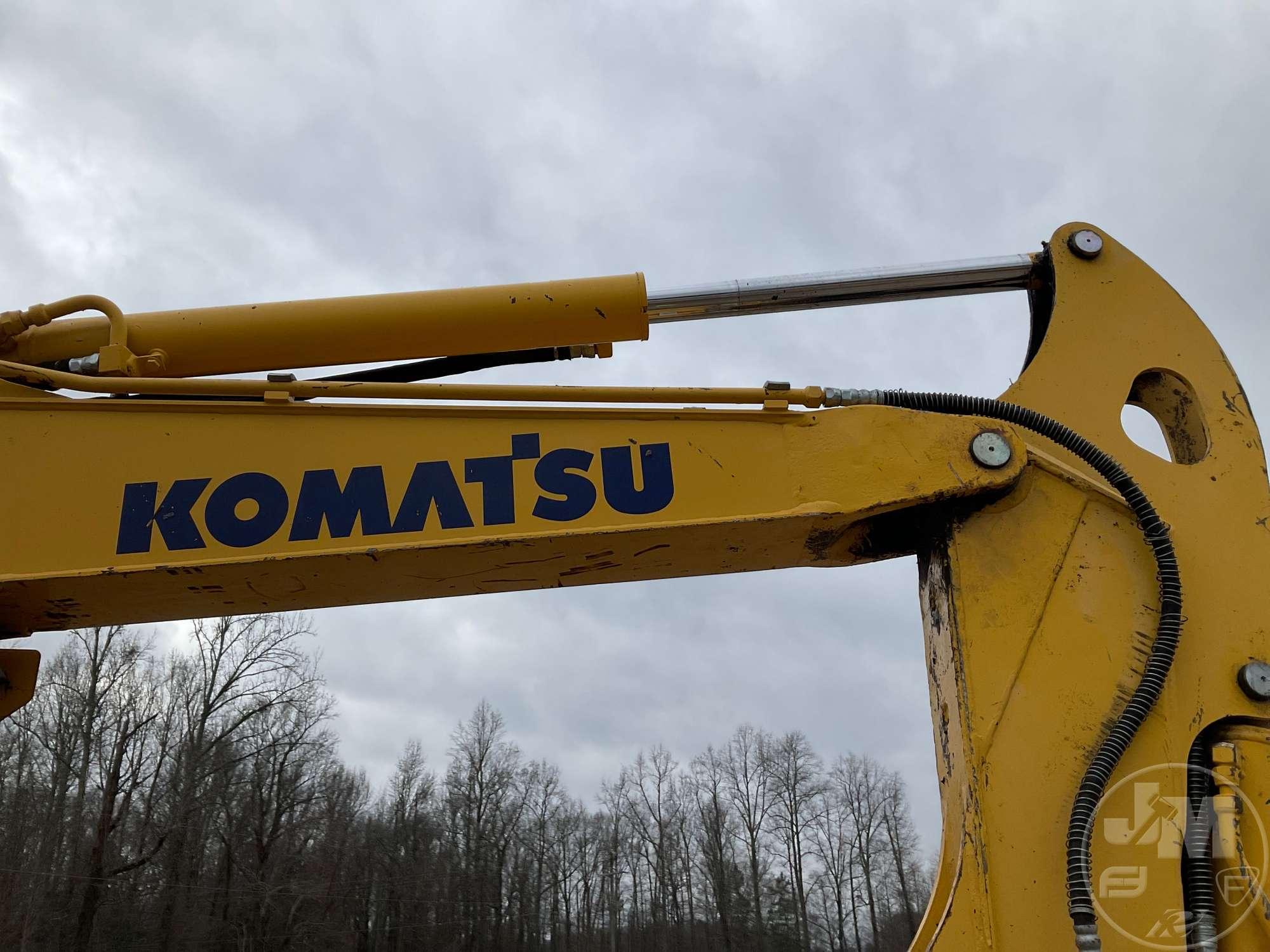 2016 KOMATSU PC55MR-5 MINI EXCAVATOR SN: KMTPC259EGE020313