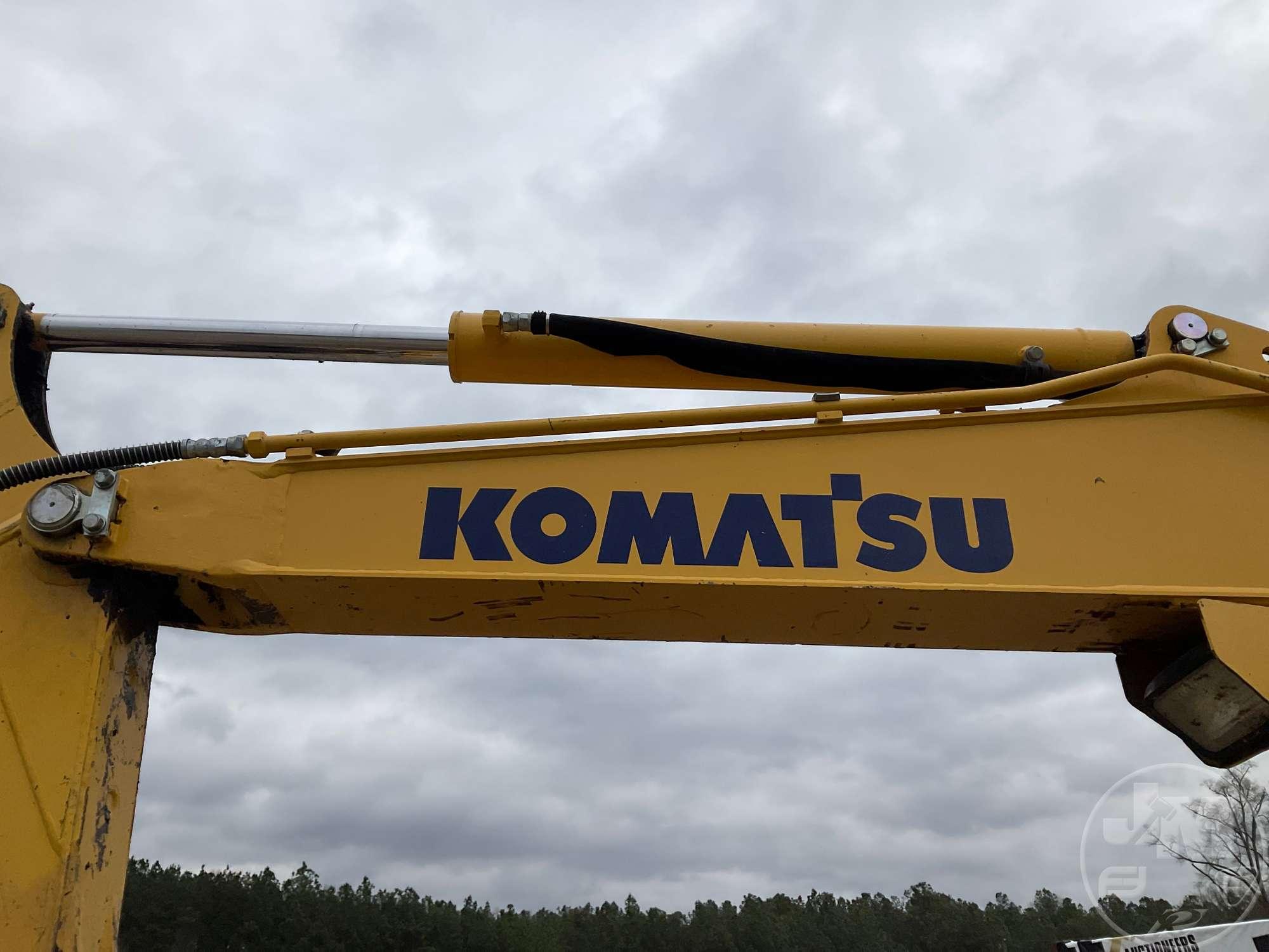 2016 KOMATSU PC55MR-5 MINI EXCAVATOR SN: KMTPC259EGE020313