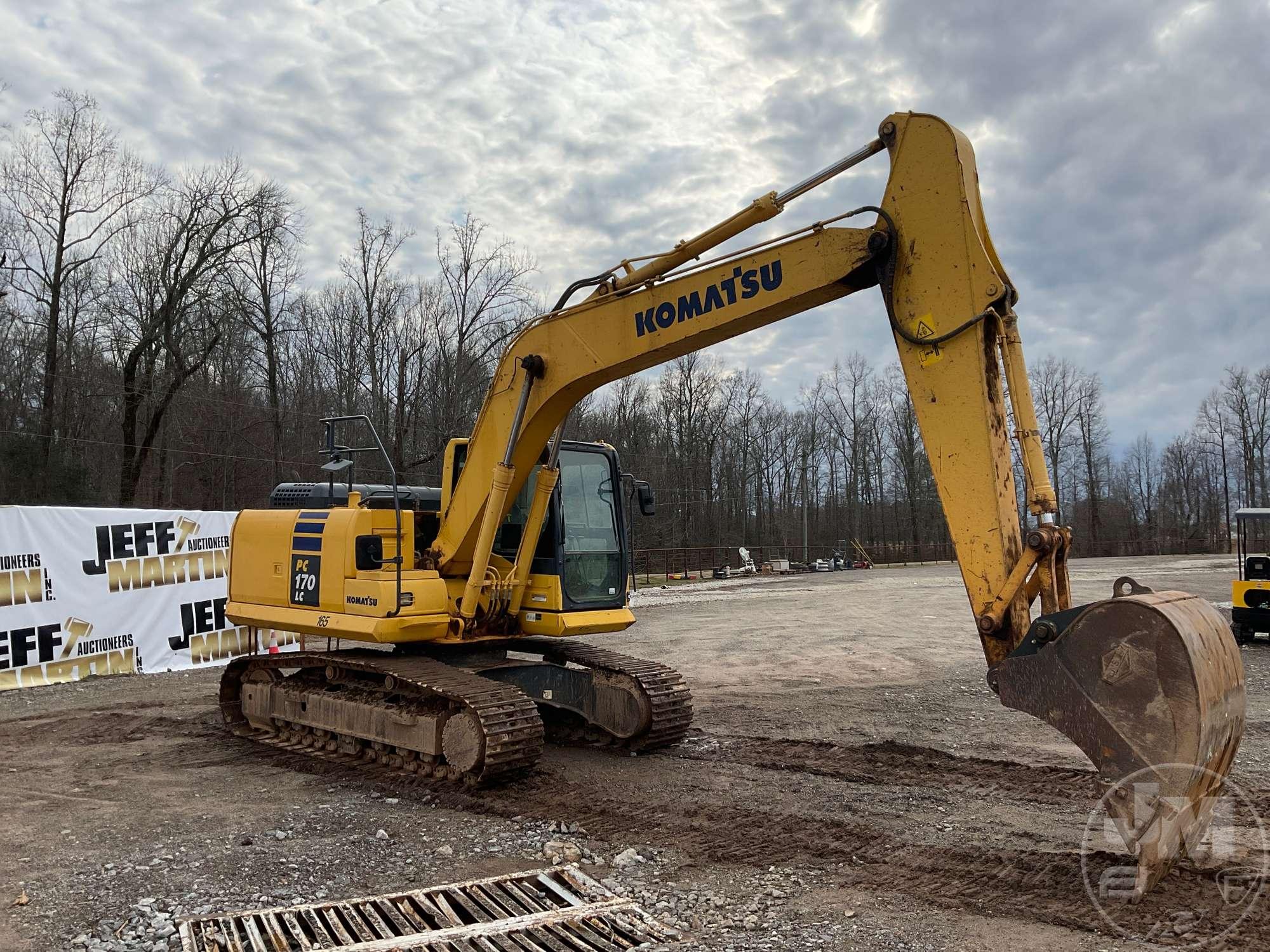 2017 KOMATSU PC170LC-10 HYDRAULIC EXCAVATOR SN: 30540