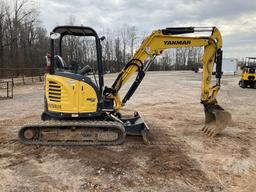 YANMAR VIO35 MINI EXCAVATOR SN: YMRVIO35CJAJAH109