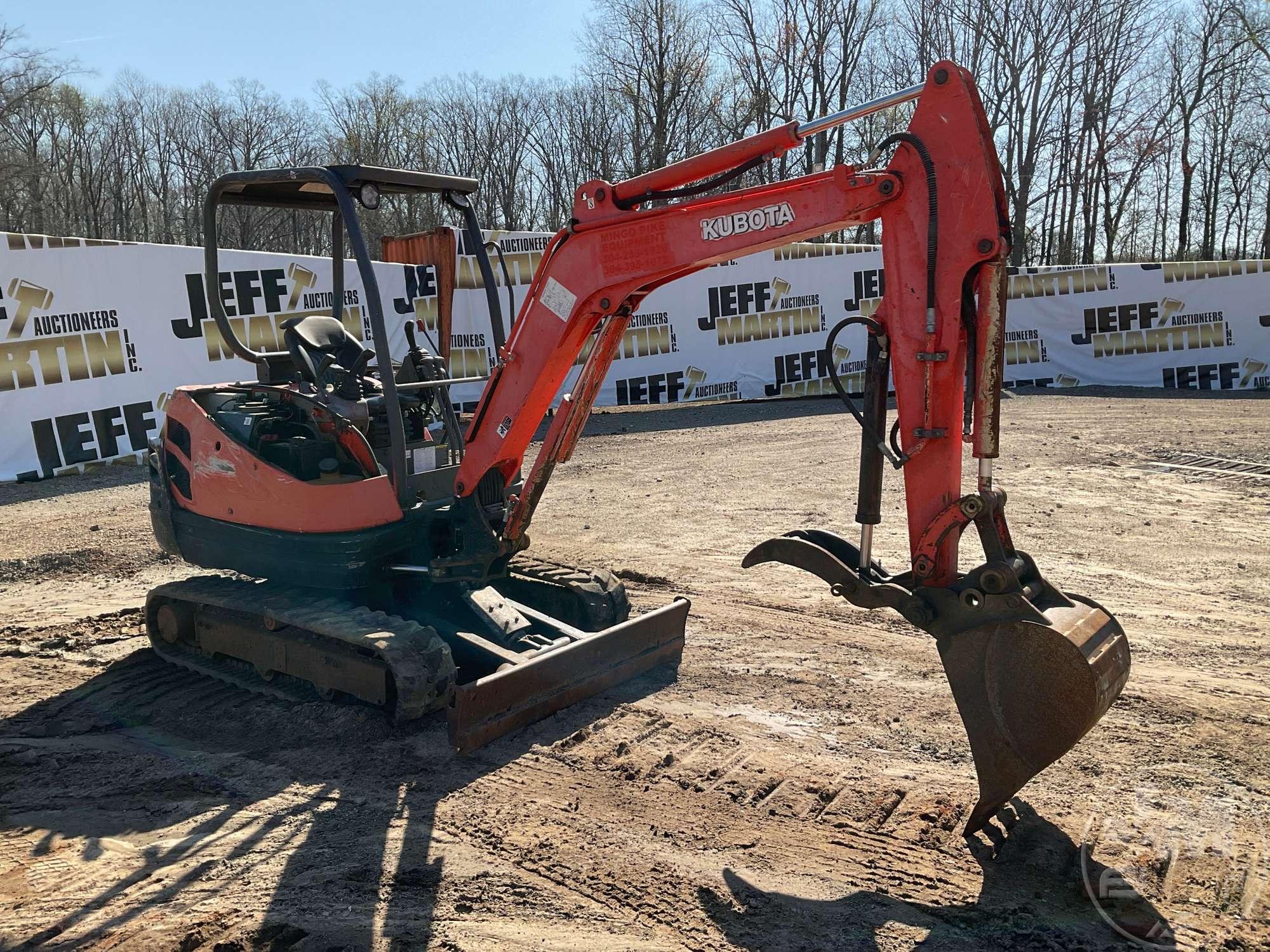 2022 KUBOTA KX71-3S MINI EXCAVATOR SN: 20777