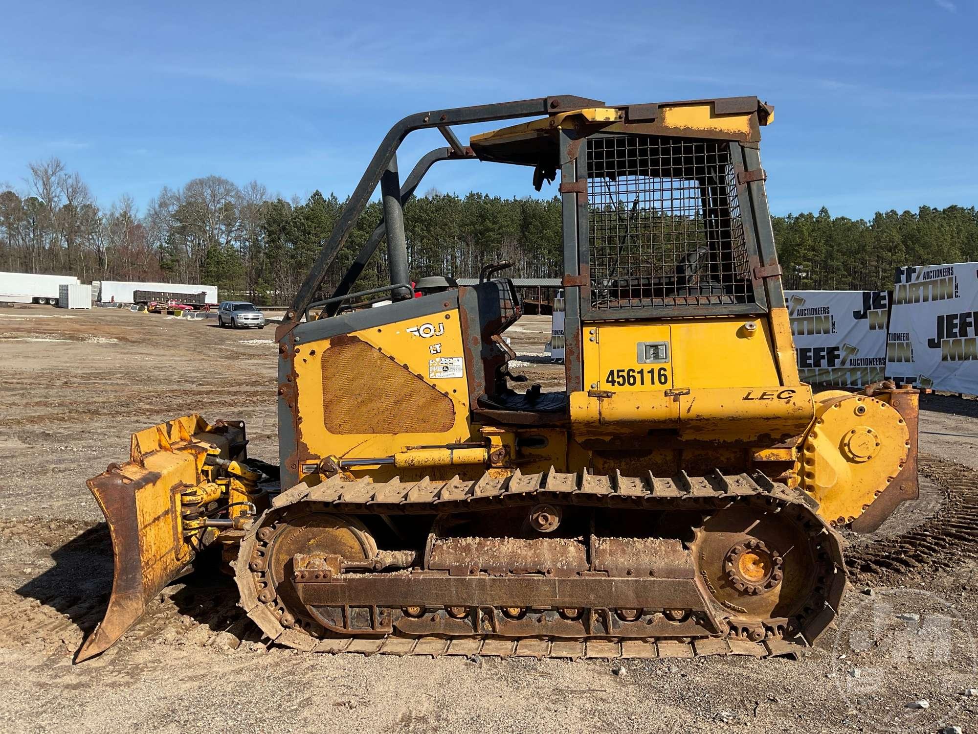 1995 DEERE 650J SN: 000T0650JX1199040 CRAWLER TRACTOR CANOPY