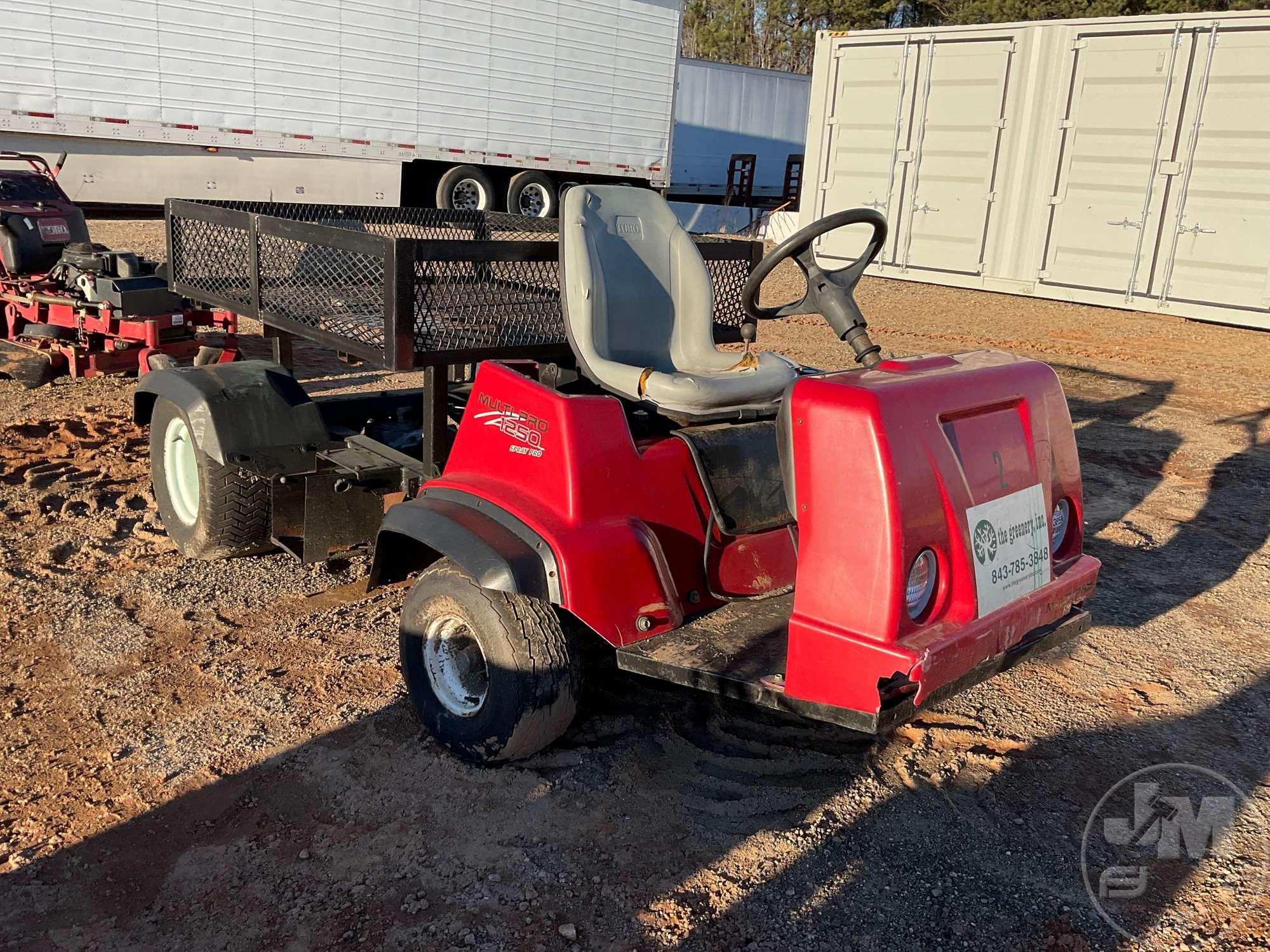 TORO 2002 MULTI PRO 1250 220000311