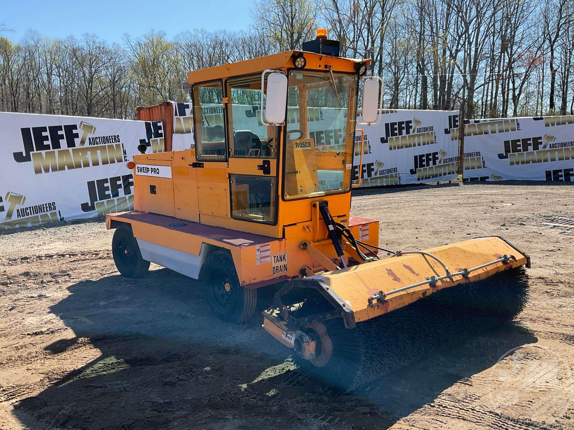 2011 ROSCO SWEEP PRO 4890 SN: 71660 SWEEPER