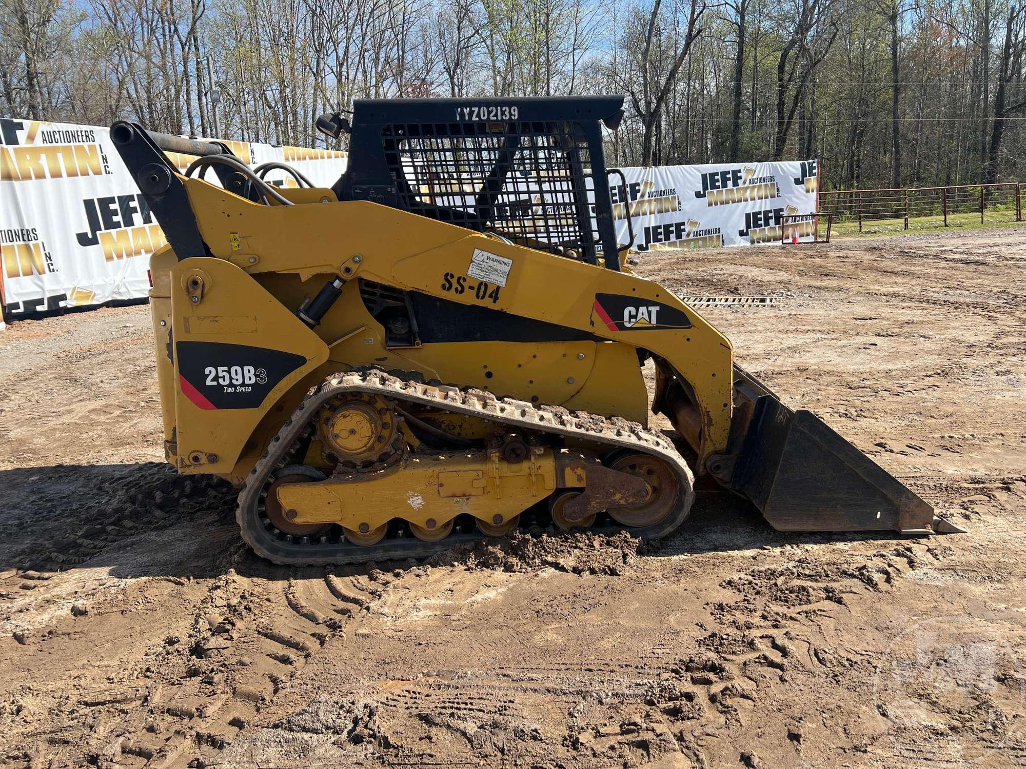 2013 CATERPILLAR MODEL 259B3 MULTI TERRAIN LOADER SN: 0259BJYYZ02139