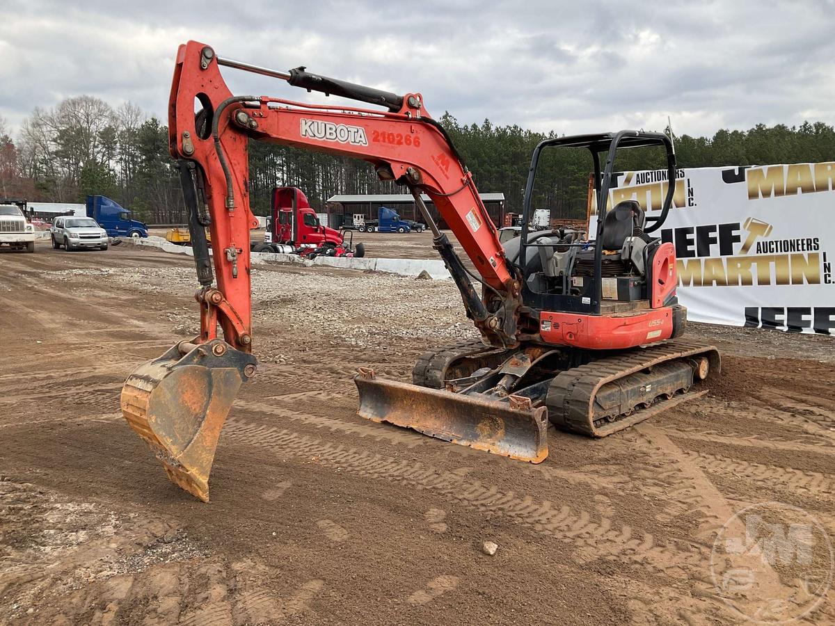 2014 KUBOTA U55-4 MINI EXCAVATOR SN: 25151