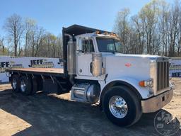 2004 PETERBILT 357 TANDEM AXLE FLATBED TRUCK VIN: 1NPALB0X74D812939