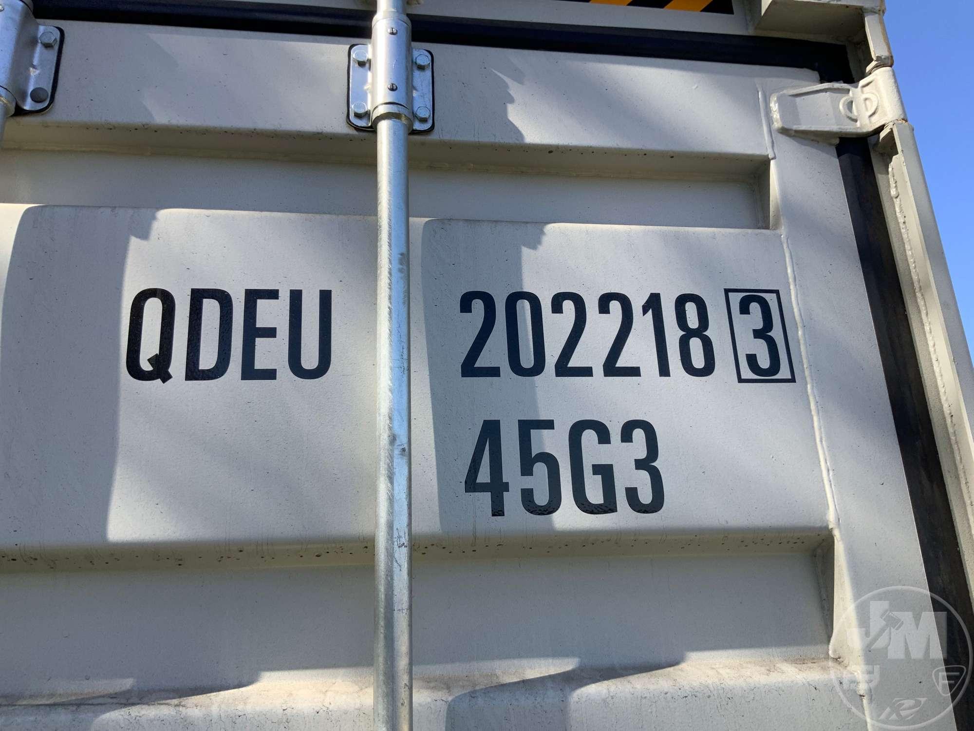 2022 QINGDAO HANIL PRECISION 40' CONTAINER SN: QDEU2022183