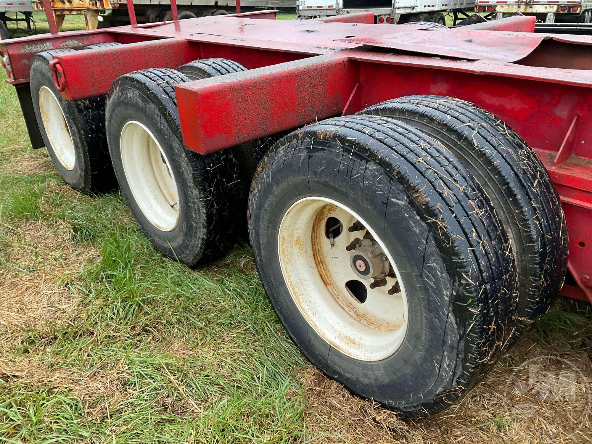 1985 VALUE PM150.3.ARB/USA HYDRAULIC RGN LOWBOY TRAILER VIN: TX9AS4835EB001011