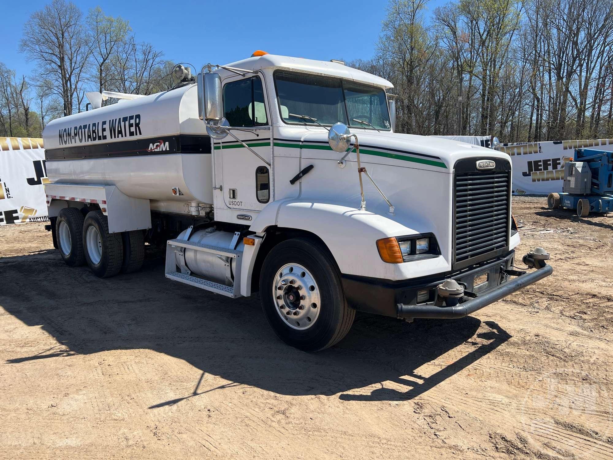 1998 FREIGHTLINER MED. CONV. TANDEM AXLE WATER TRUCK VIN: 2FUY3EDB7WA955614