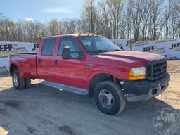 2001 FORD F-350 SUPER DUTY CREW CAB 4X4 1 TON TRUCK VIN: 1FTWW33F71EC41665