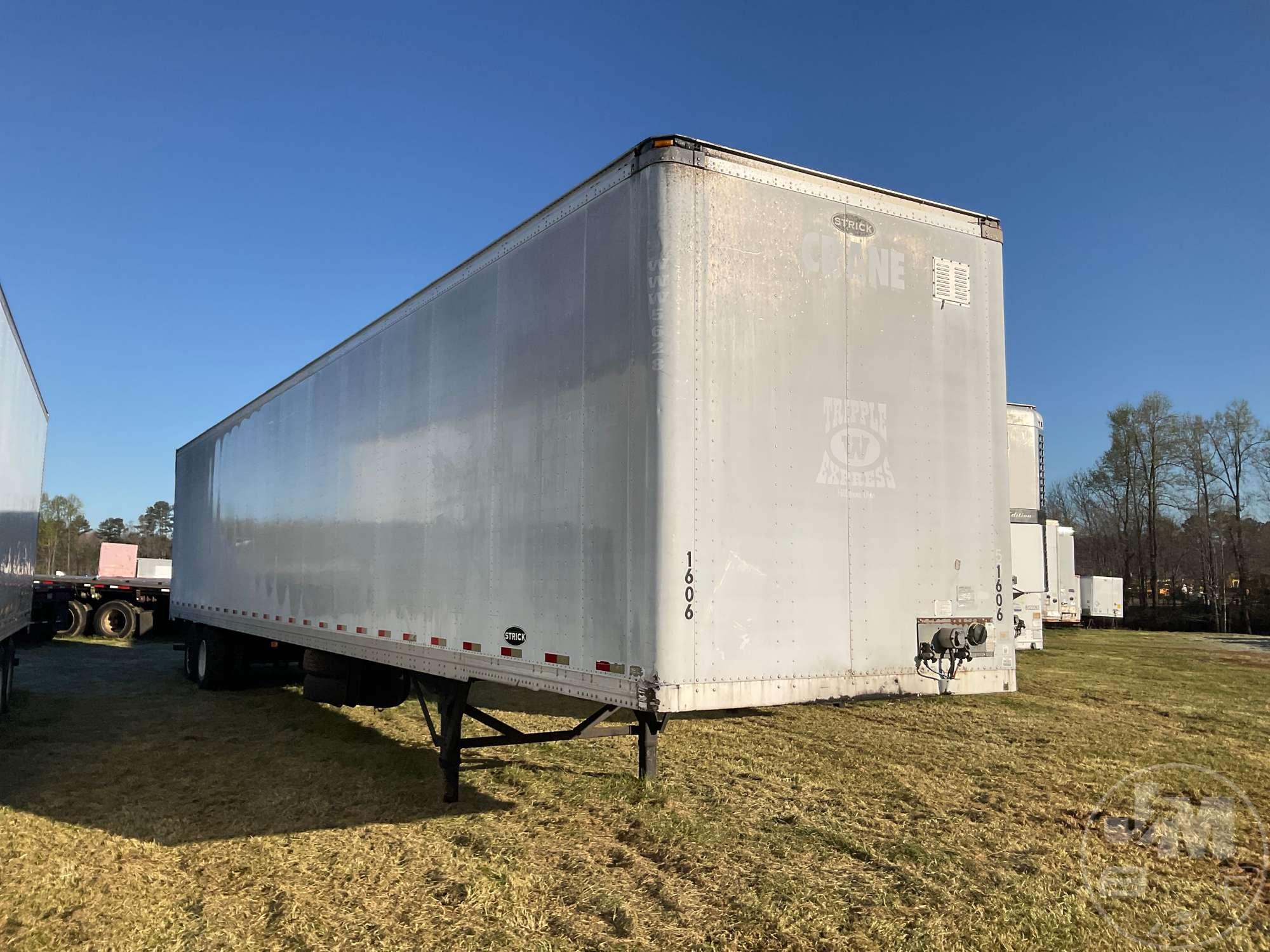 2006 STRICK COMMERCIAL TRAILER 53'X102" VAN TRAILER VIN: 1S12E95336E508485