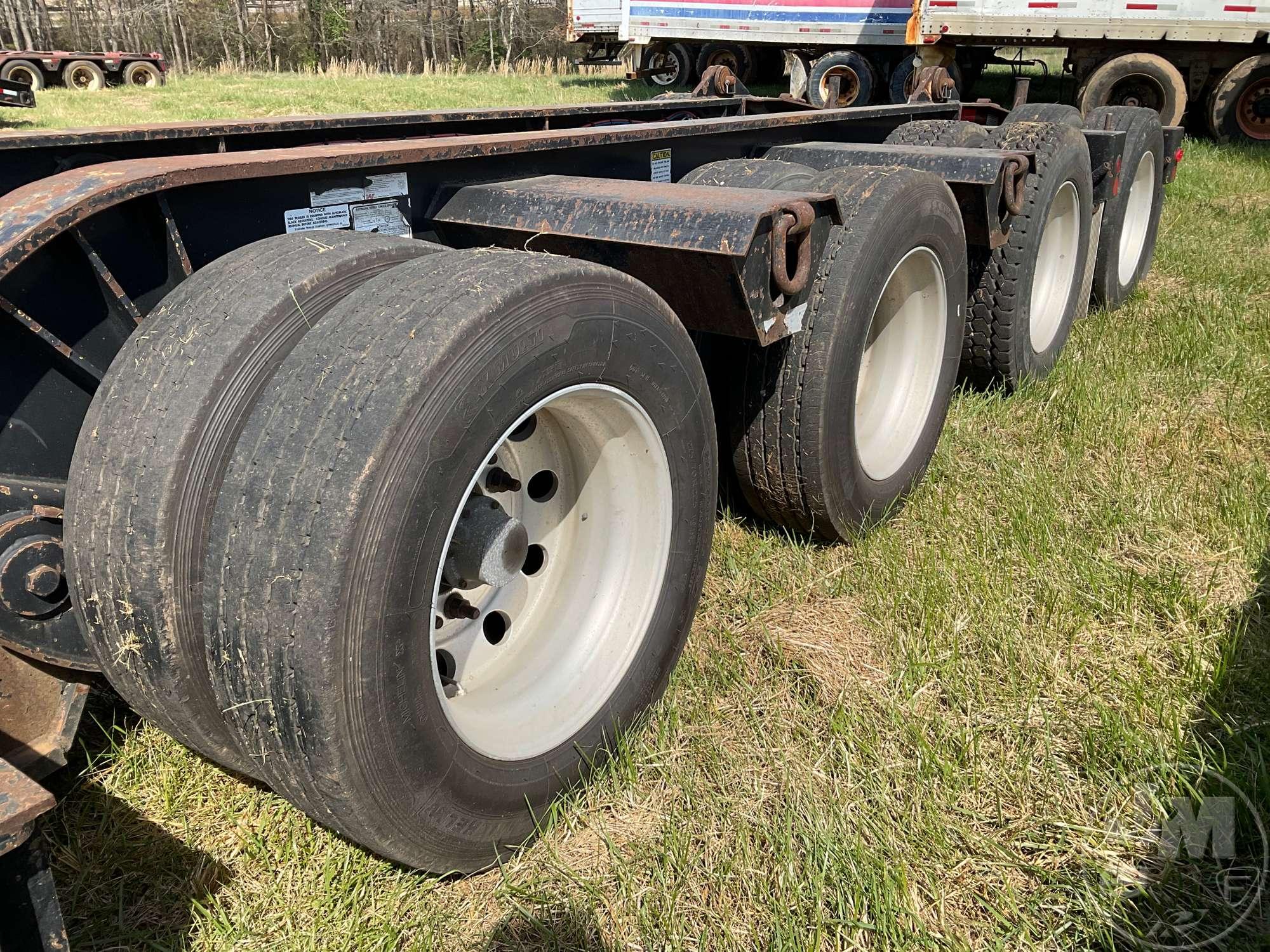 2012 FONTANE HYDRAULIC RGN LOWBOY TRAILER VIN: 13NE52309C355540