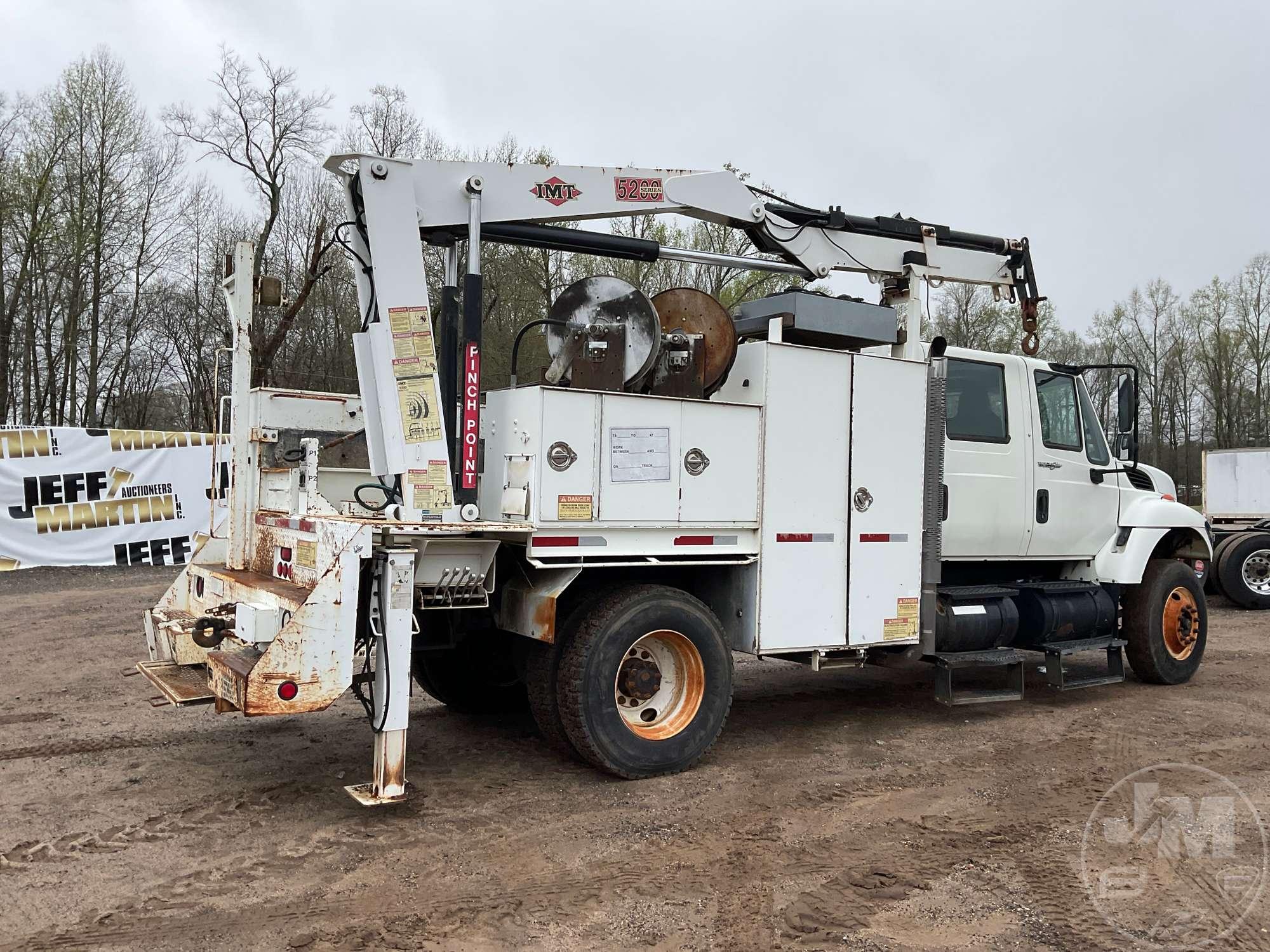 2008 INTERNATIONAL 7300 CREW CAB S/A MECHANICS TRUCK VIN: 1HTWAAAN98J690198