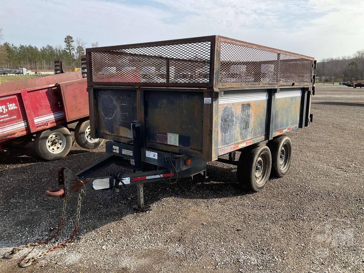 2009 DT6-10-7 TAG A LONG DUMP TRAILER VIN: 4YZDT102391013839