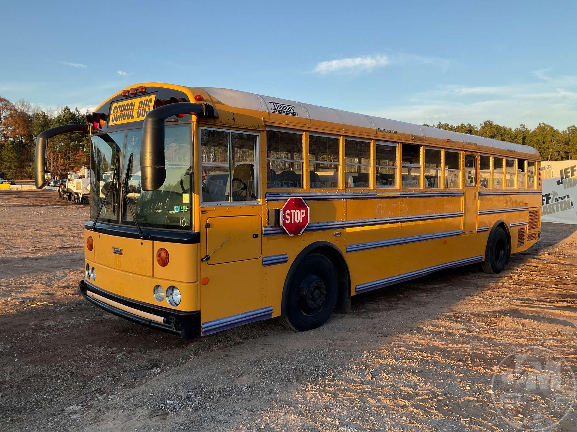 2010 THOMAS BUILT HDX VIN: 1T7YR4E21A1126716 SCHOOL BUS